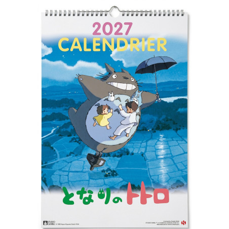 Calendar Totoro 2027 - FR