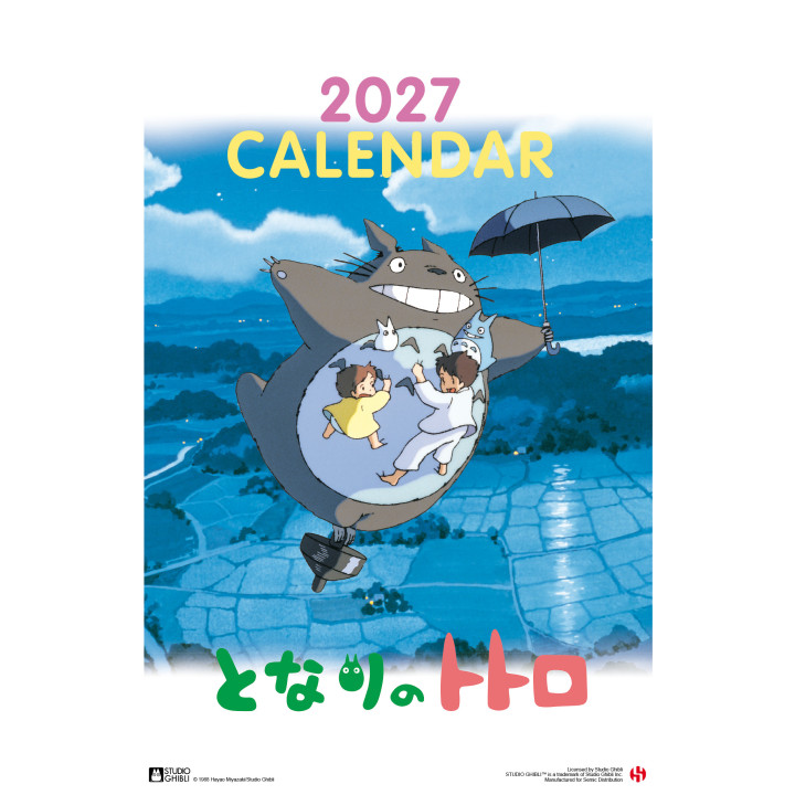 Calendar Totoro 2027 - EN