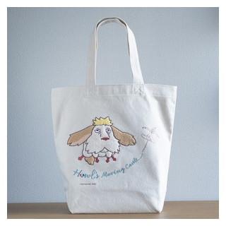 Tote bag brodé Hinh volant - Le Château ambulant