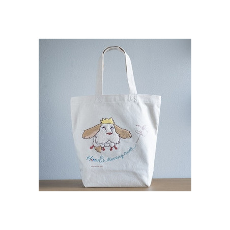 Tote bag brodé Hinh volant - Le Château ambulant
