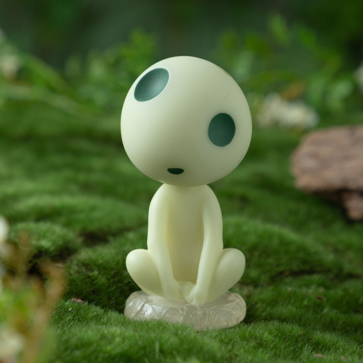 Statuette Kodama assis - Princesse Mononoké