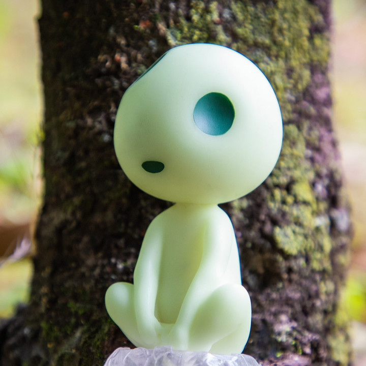 Statuette Kodama assis - Princesse Mononoké