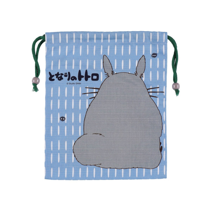 Sacoche tissu bleue Totoro Gris - Mon Voisin Totoro
