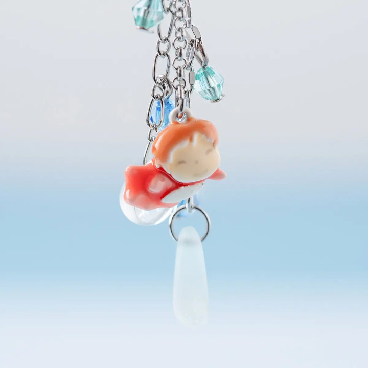Ponyo sur la falaise, bijou, accessoire de mode, Studio Ghibli, BENELIC