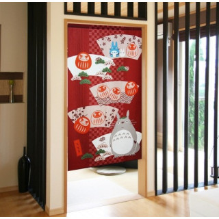 Mon Voisin Totoro, rideau noren, décoration japonaise, Studio Ghibli, COSMO