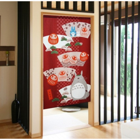 Mon Voisin Totoro, rideau noren, décoration japonaise, Studio Ghibli, COSMO
