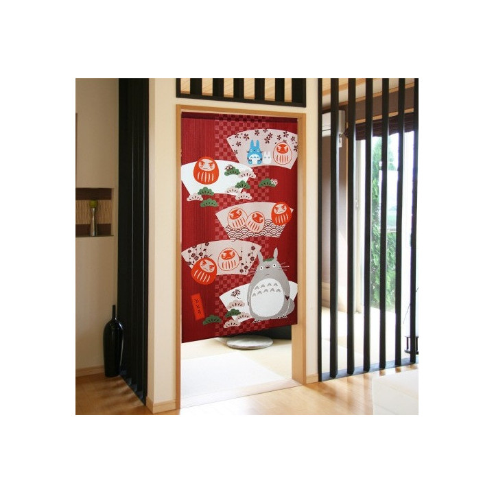 Mon Voisin Totoro, rideau noren, décoration japonaise, Studio Ghibli, COSMO