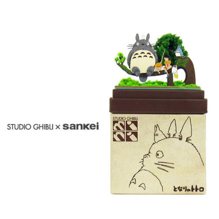 Mon Voisin Totoro, diorama papier, maquette, loisir créatif, Studio Ghibli, SANKEI
