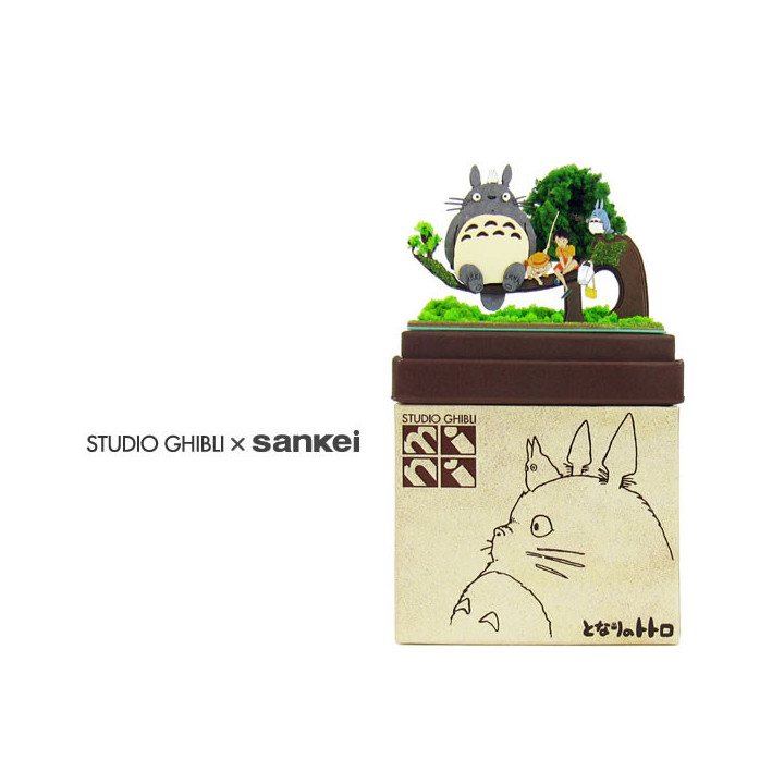 Mon Voisin Totoro, diorama papier, maquette, loisir créatif, Studio Ghibli, SANKEI