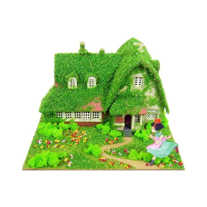 Kiki la petite sorcière, diorama papier, maquette, loisir créatif, Studio Ghibli, SANKEI