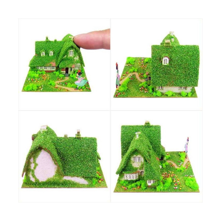 Kiki la petite sorcière, diorama papier, maquette, loisir créatif, Studio Ghibli, SANKEI