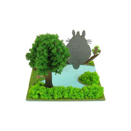Mon Voisin Totoro, diorama papier, maquette, loisir créatif, Studio Ghibli, SANKEI
