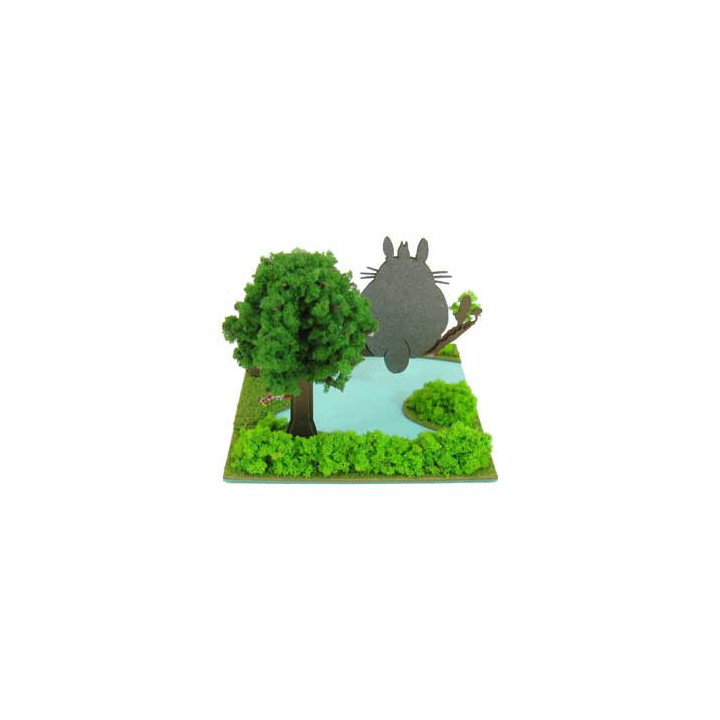 Mon Voisin Totoro, diorama papier, maquette, loisir créatif, Studio Ghibli, SANKEI