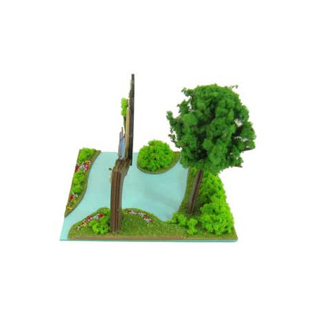 Mon Voisin Totoro, diorama papier, maquette, loisir créatif, Studio Ghibli, SANKEI