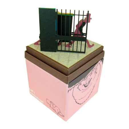 Le Château ambulant, diorama papier, maquette, loisir créatif, Studio Ghibli, SANKEI