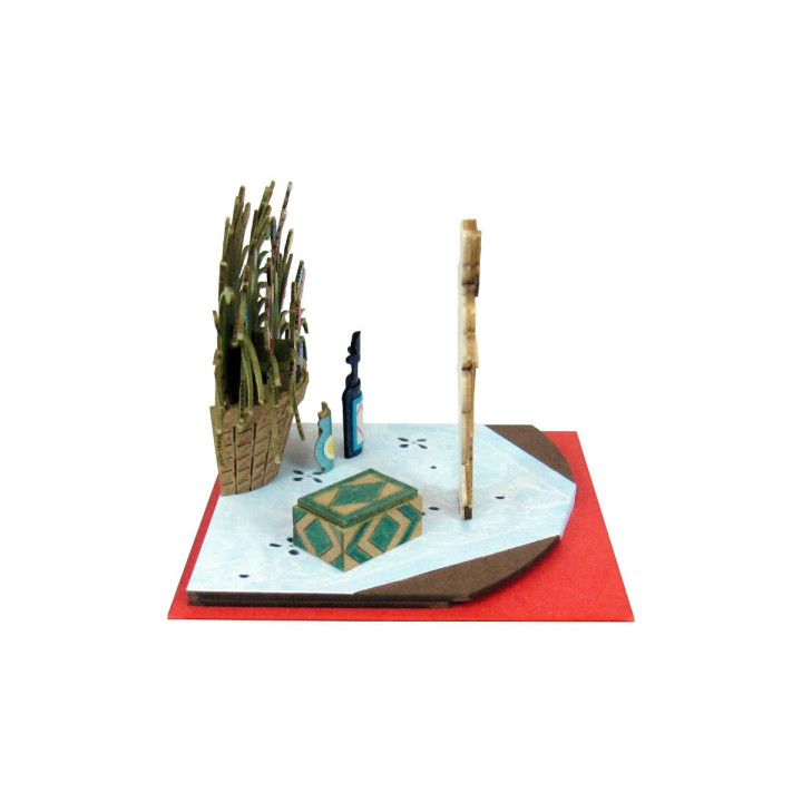 Si tu tends l'oreille, diorama papier, maquette, loisir créatif, Studio Ghibli, SANKEI