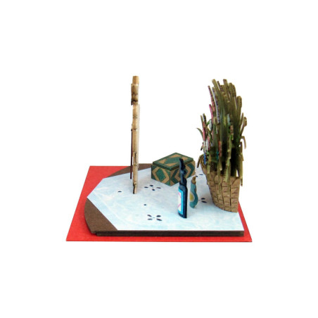 Si tu tends l'oreille, diorama papier, maquette, loisir créatif, Studio Ghibli, SANKEI