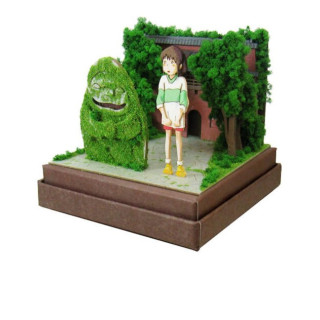 Le Voyage de Chihiro, diorama papier, maquette, loisir créatif, Studio Ghibli, SANKEI