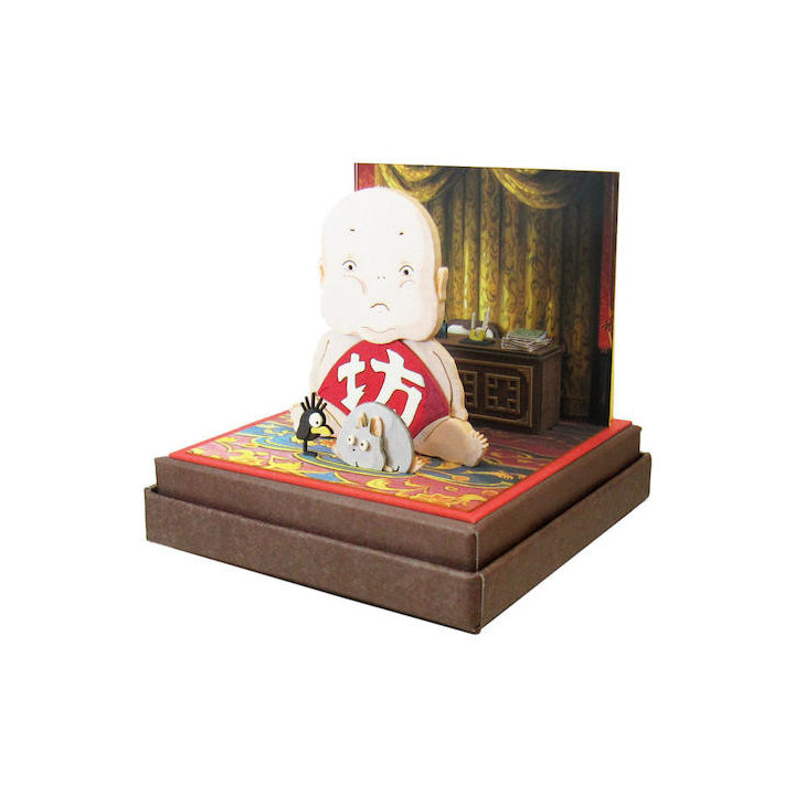Le Voyage de Chihiro, diorama papier, maquette, loisir créatif, Studio Ghibli, SANKEI