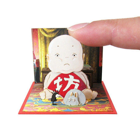 Le Voyage de Chihiro, diorama papier, maquette, loisir créatif, Studio Ghibli, SANKEI