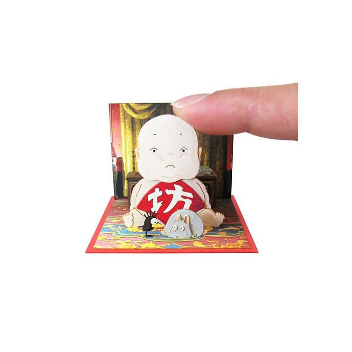 Le Voyage de Chihiro, diorama papier, maquette, loisir créatif, Studio Ghibli, SANKEI