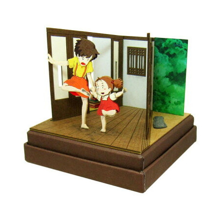 Mon Voisin Totoro, diorama papier, maquette, loisir créatif, Studio Ghibli, SANKEI