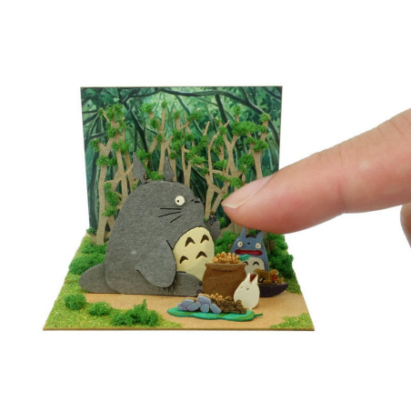 Mon Voisin Totoro, diorama papier, maquette, loisir créatif, Studio Ghibli, SANKEI