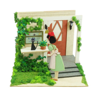 Kiki la petite sorcière, diorama papier, maquette, loisir créatif, Studio Ghibli, SANKEI