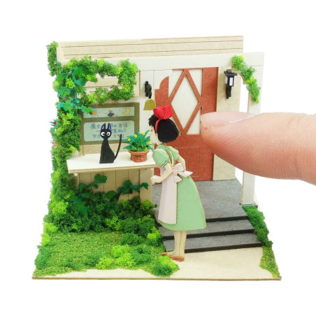 Kiki la petite sorcière, diorama papier, maquette, loisir créatif, Studio Ghibli, SANKEI