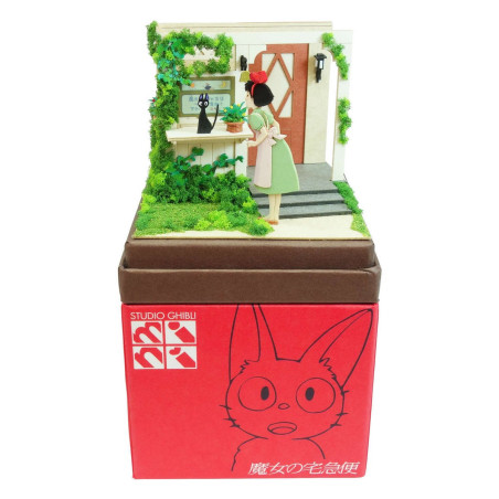 Kiki la petite sorcière, diorama papier, maquette, loisir créatif, Studio Ghibli, SANKEI