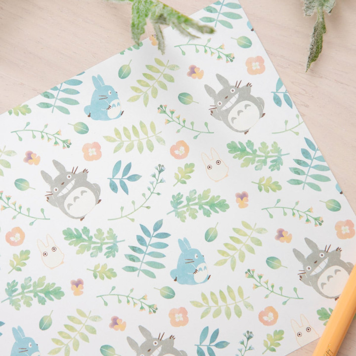 Bloc-Note Feuilles colorées - Mon voisin Totoro