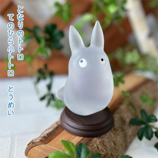 Statuette Totoro blanc transparent - Mon Voisin Totoro