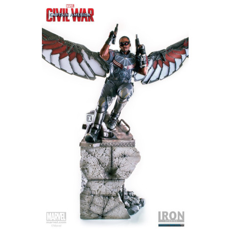 THE FALCON 1/4 STATUE - CACW - IRON STUDIOS