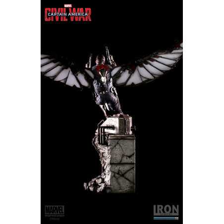 THE FALCON 1/4 STATUE - CACW - IRON STUDIOS