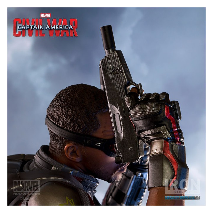 THE FALCON 1/4 STATUE - CACW - IRON STUDIOS