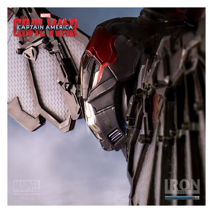 THE FALCON 1/4 STATUE - CACW - IRON STUDIOS