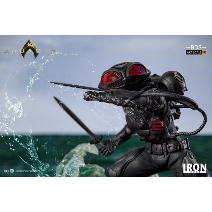 AQUAMAN THE MOVIE - BLACK MANTA 1/10 BDS STATUE