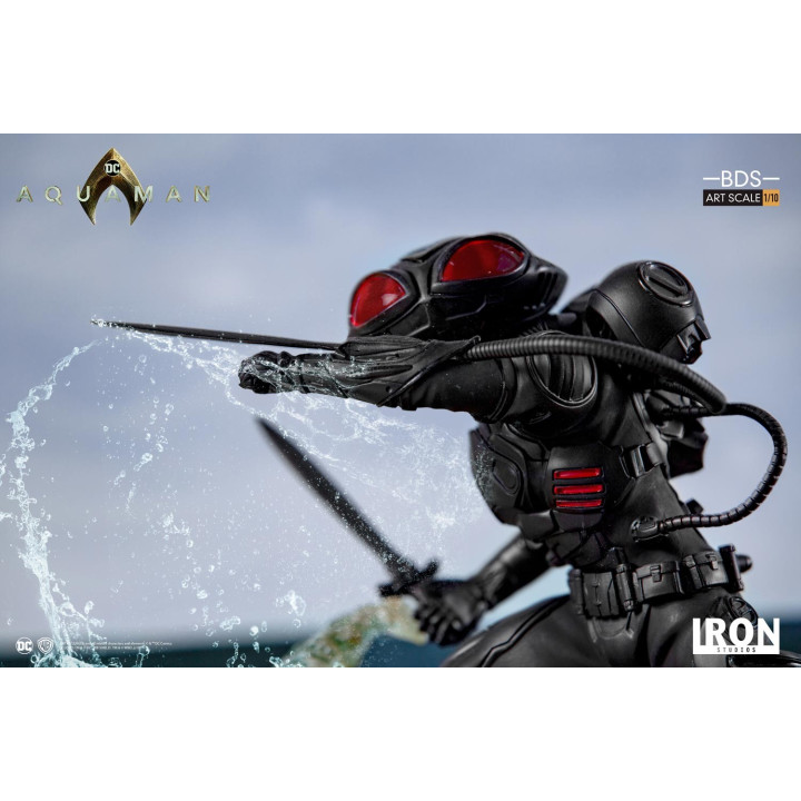 AQUAMAN THE MOVIE - BLACK MANTA 1/10 BDS STATUE