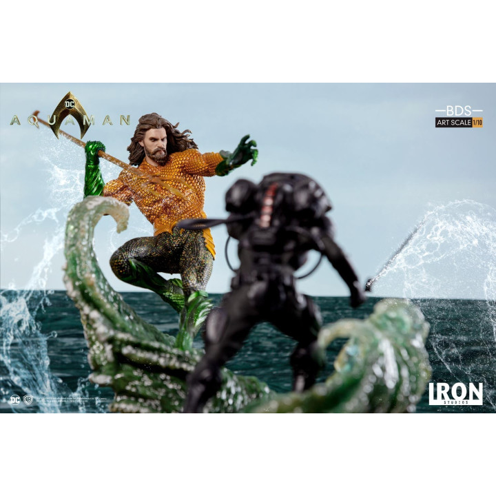 AQUAMAN THE MOVIE - BLACK MANTA 1/10 BDS STATUE