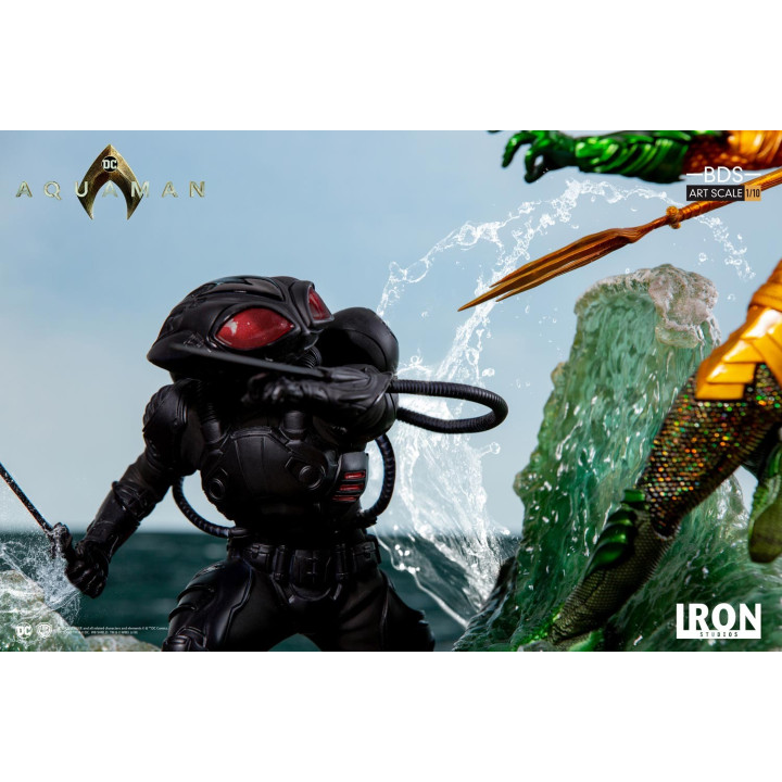 AQUAMAN THE MOVIE - BLACK MANTA 1/10 BDS STATUE