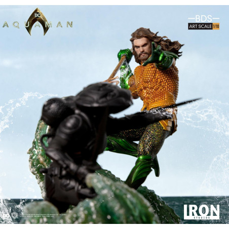 AQUAMAN THE MOVIE - BLACK MANTA 1/10 BDS STATUE
