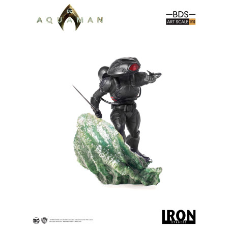 AQUAMAN THE MOVIE - BLACK MANTA 1/10 BDS STATUE
