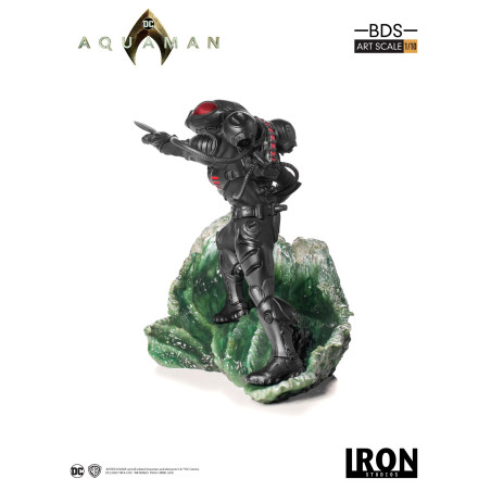 AQUAMAN THE MOVIE - BLACK MANTA 1/10 BDS STATUE
