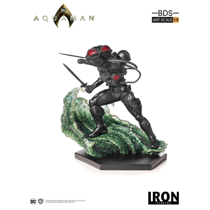 AQUAMAN THE MOVIE - BLACK MANTA 1/10 BDS STATUE