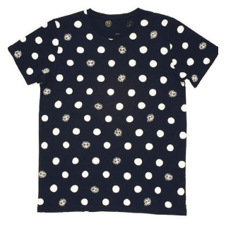 T-SHIRTS TOTORO KUROSUKE DOTS BLACK S(LADIES) - MY NEIGHBOR TOTORO
