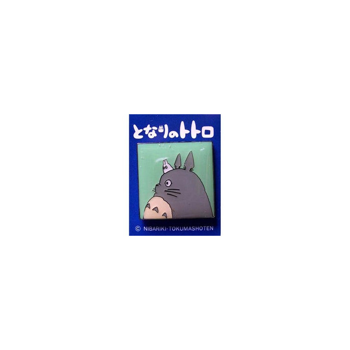 PINS TOTORO GRIS ET BLANC DE PROFIL - MON VOISIN TOTORO