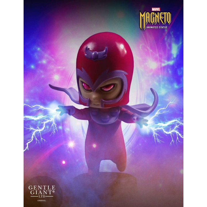MAGNETO ANIMATED STATUE