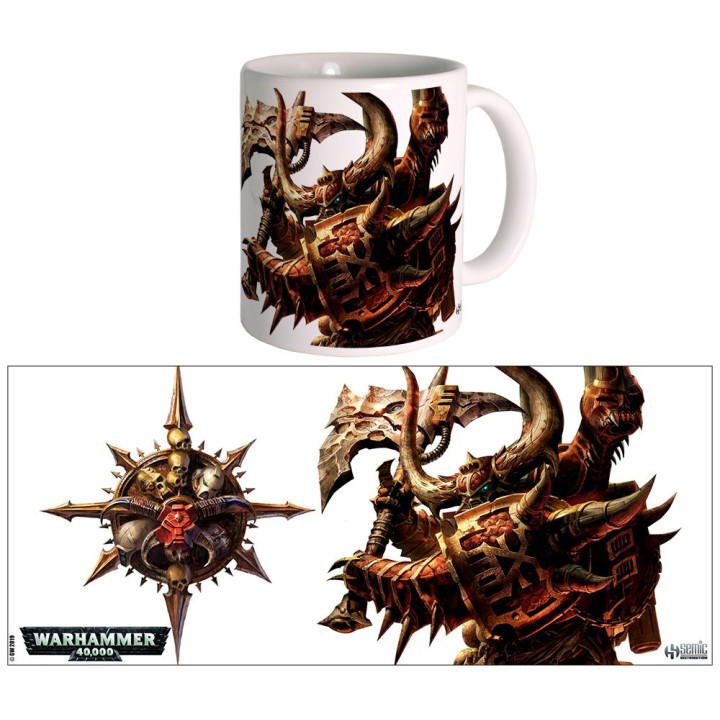 MUG CHAOS SPACE MARINES - WARHAMMER 40K