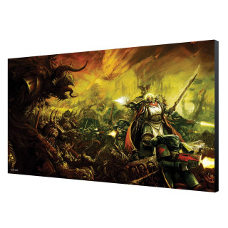 LAMINAGE 60x40 - DARK ANGELS IN BATTLE - WARHAMMER 40K