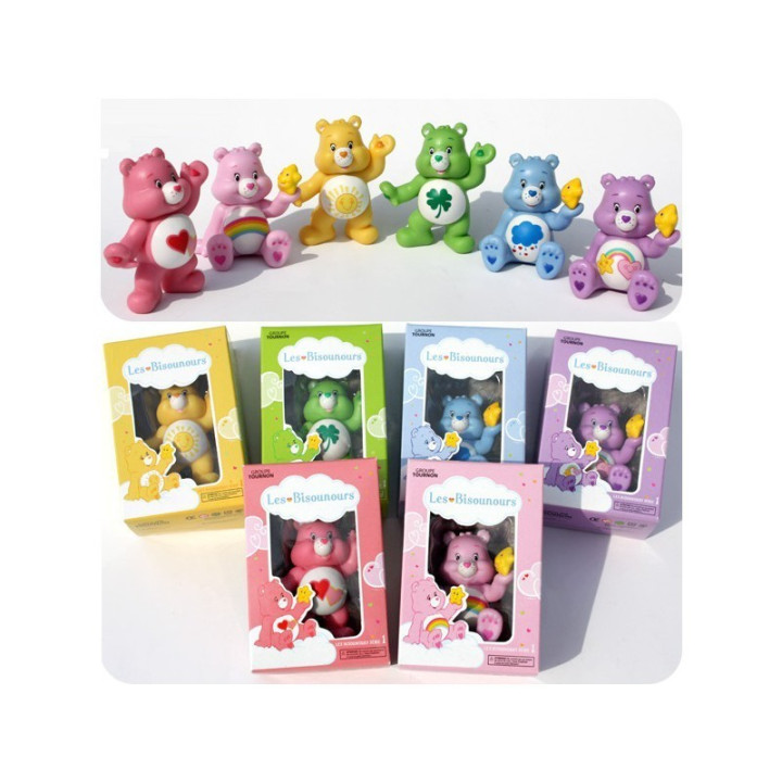 LES BISOUNOURS SERIE 1 SET DE  12 PIECES